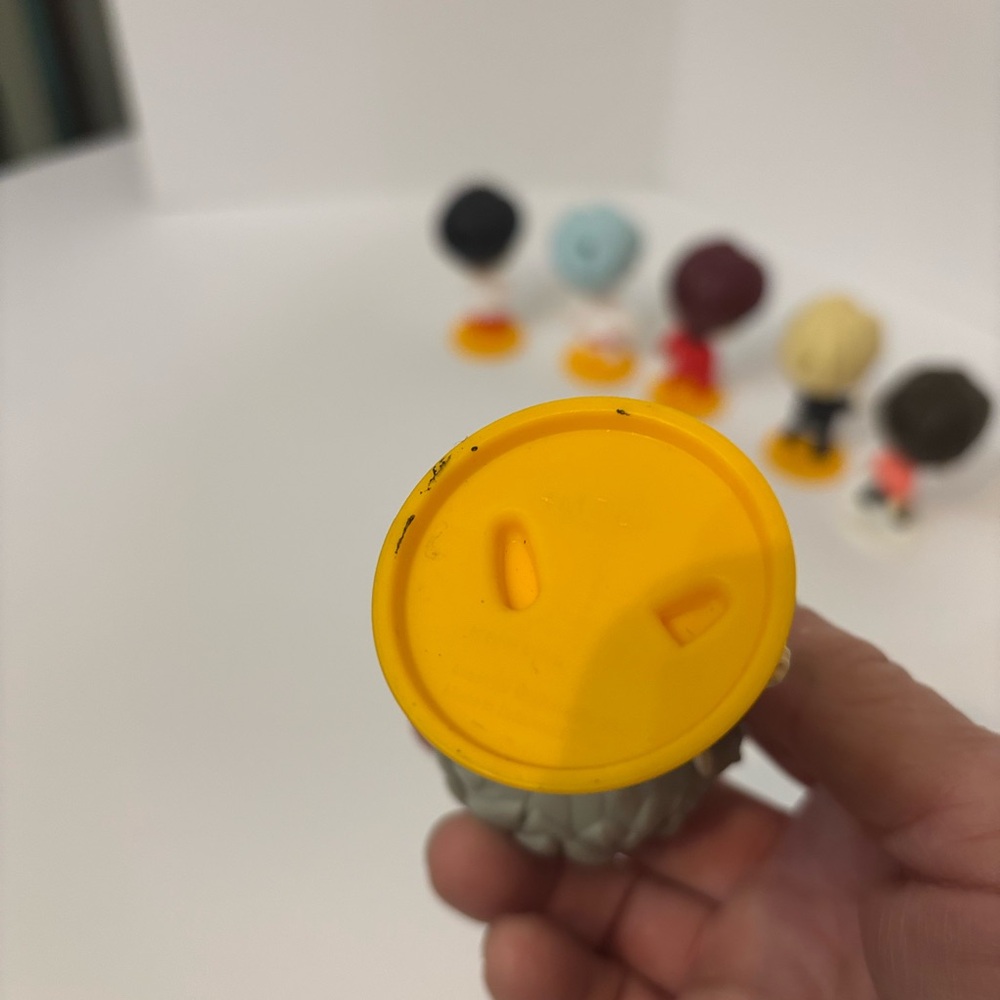 Colorful BTS McDonald’s Character Figurine Set of (6). - Picture 9 of 9